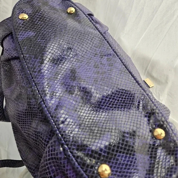 Purple Michael Kors Satchel EUC - Picture 8 of 16